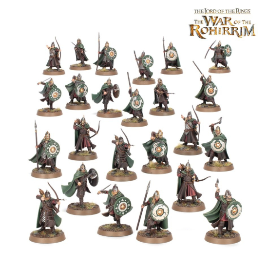 Warriors of Rohan (24 figurki) – Middle-earth SBG, armia Rohanu